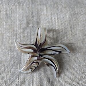 Glass~Starfish Pendant